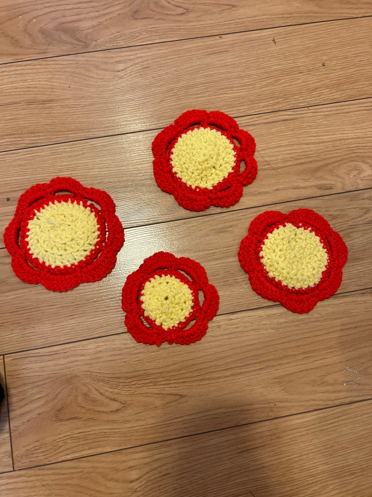 flower coasters