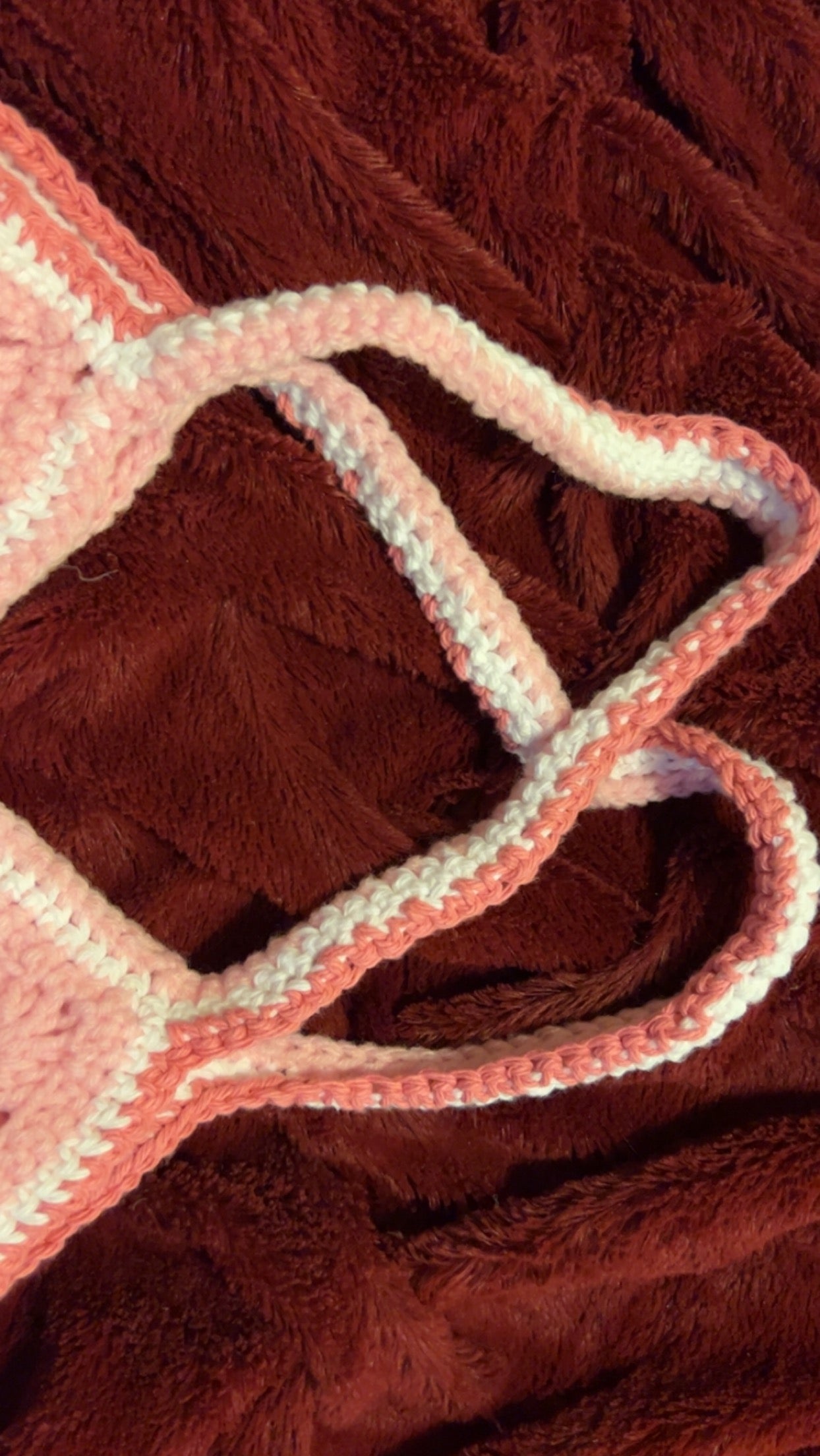 Crochet purse