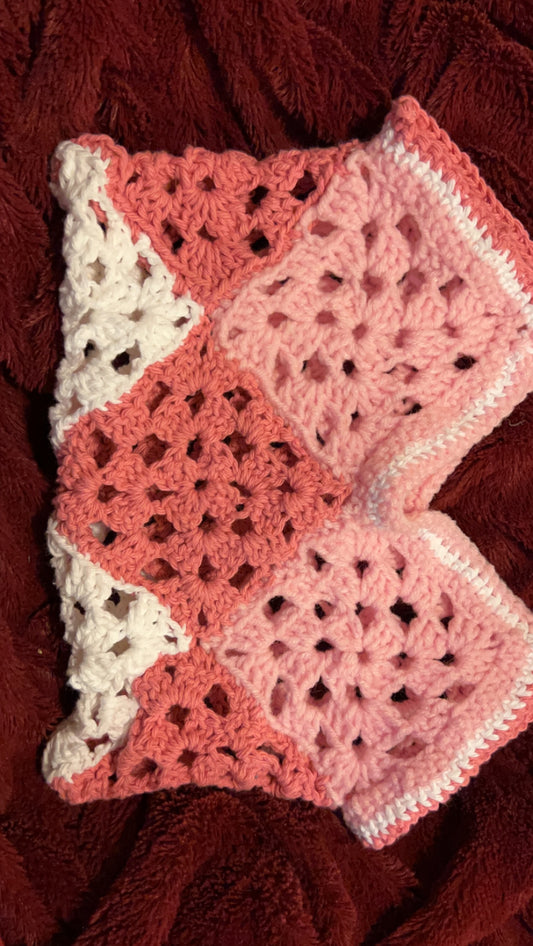 Crochet purse
